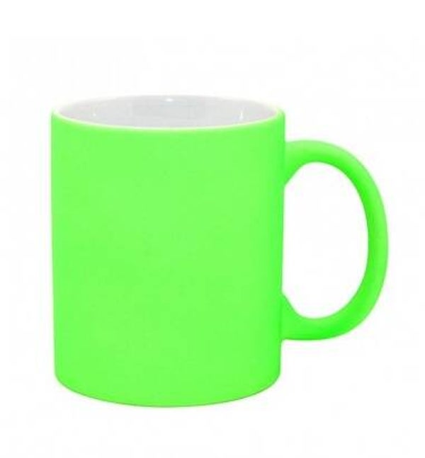 neon mok groen