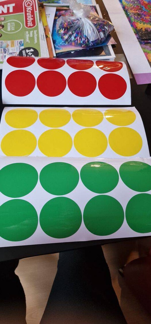 Carnaval raamsticker herbruikbaar stippen