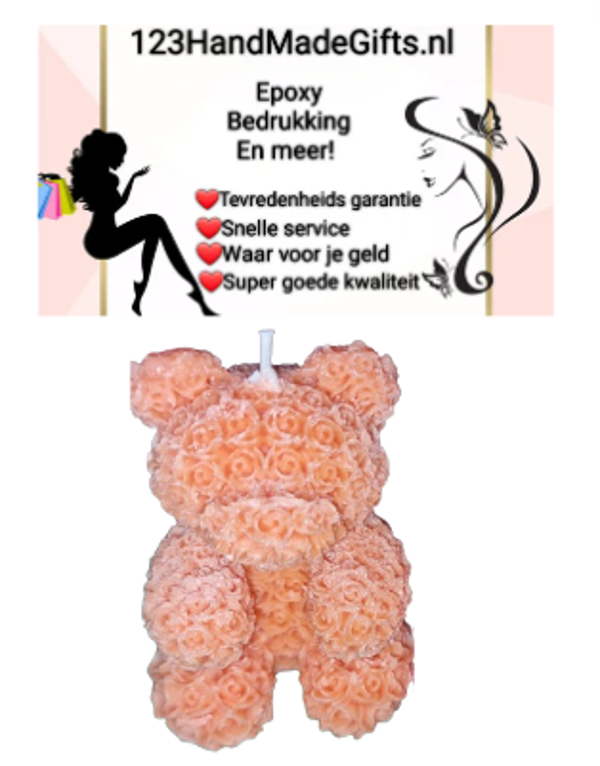 Kaars Beertje groot