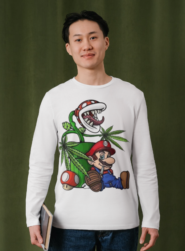 Mario weed t-shirt