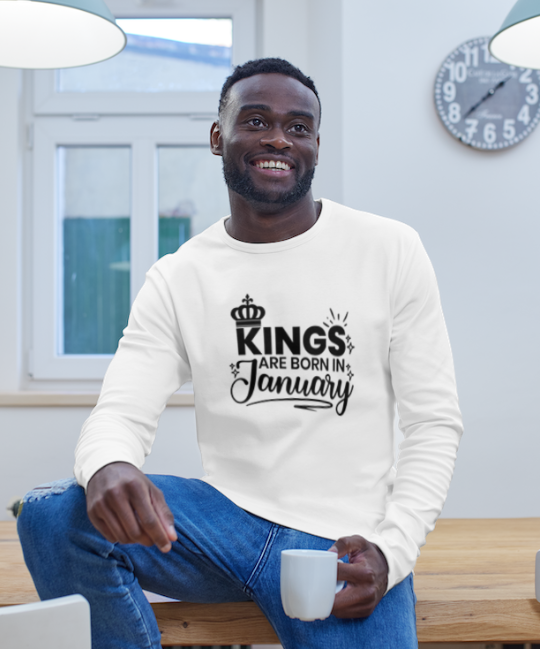 kings are born in... t-shirt div varianten