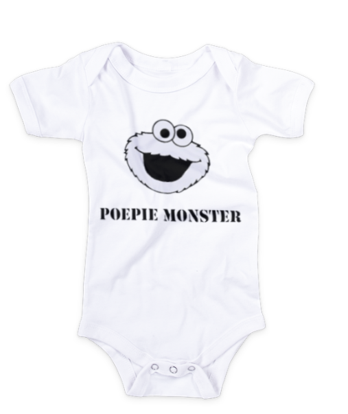 Poepie monster romper