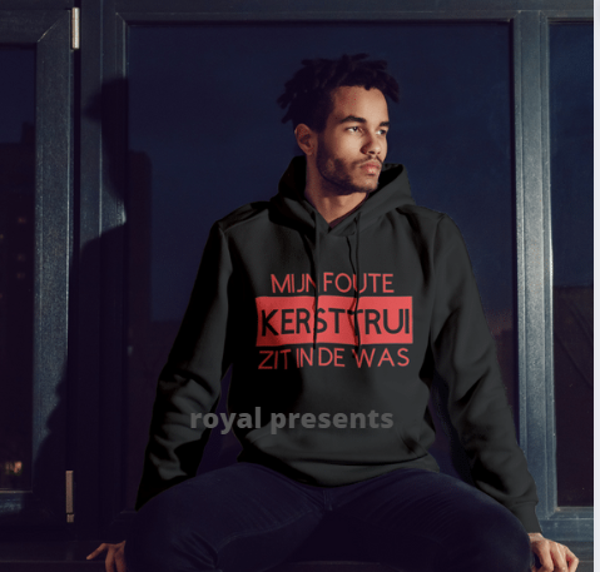 mijn foute kerst trui zit in de was men t-shirt of hoodie