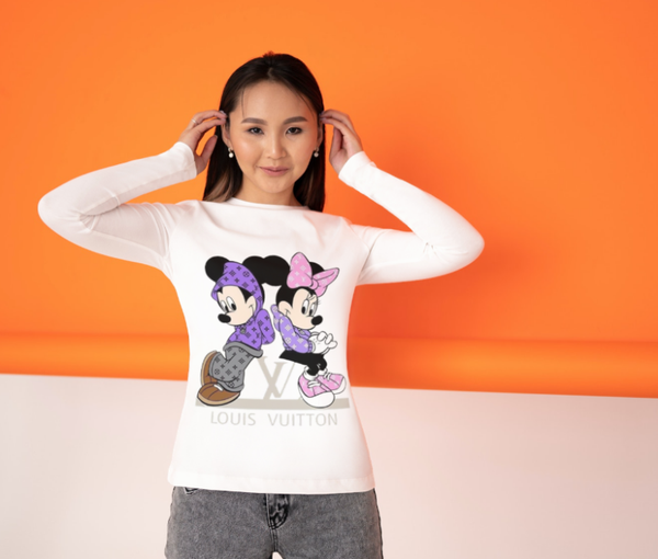 Mickey en minnie mouse t-shirt