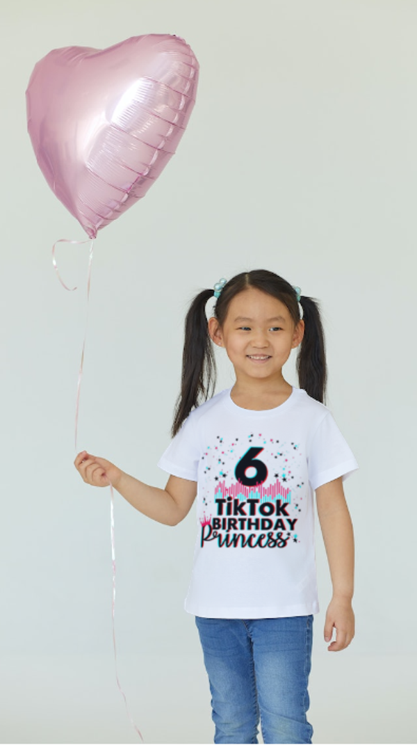 TikTok birthday t-shirt