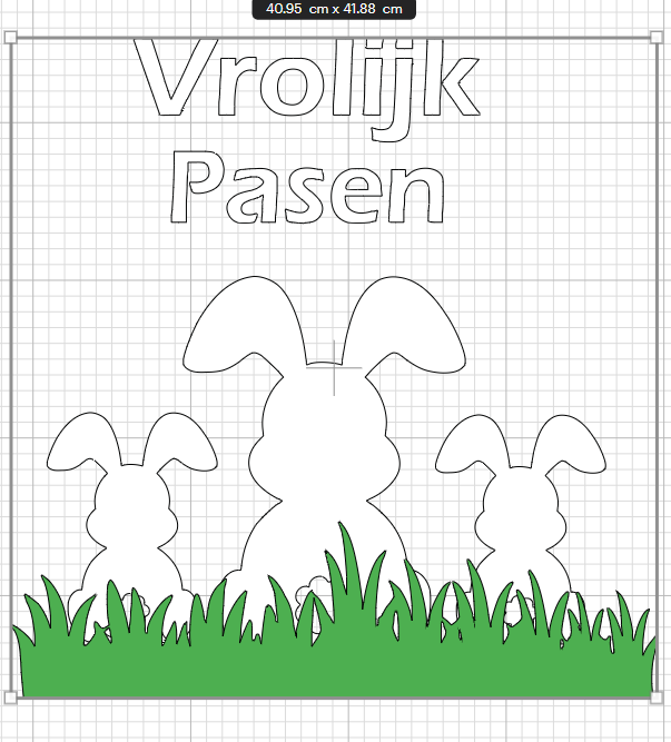 raamsticker vrolijk pasen