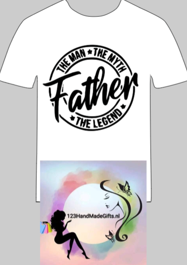 father the man the legend shirt