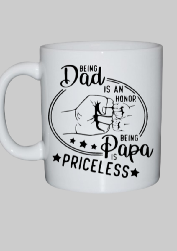 Dad papa priceless mok