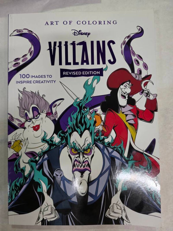 Disney - Villains Revised Edition Kleurboek