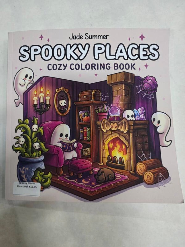 Cozy Colouring - Spooky Places Kleurboek - Jade Summer