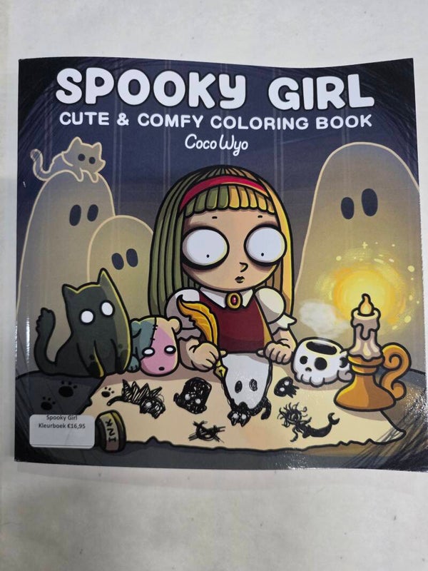 Cozy Colooring - Spooky Girl - Coco Wyo