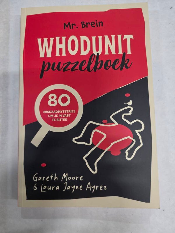 Mr. Brein- Whodunit - (Moordmysterie) Puzzelboek