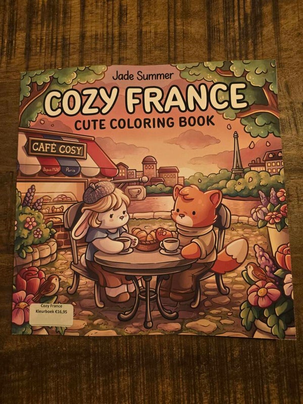 Cozy Colouring - Cozy France - Jade Summer