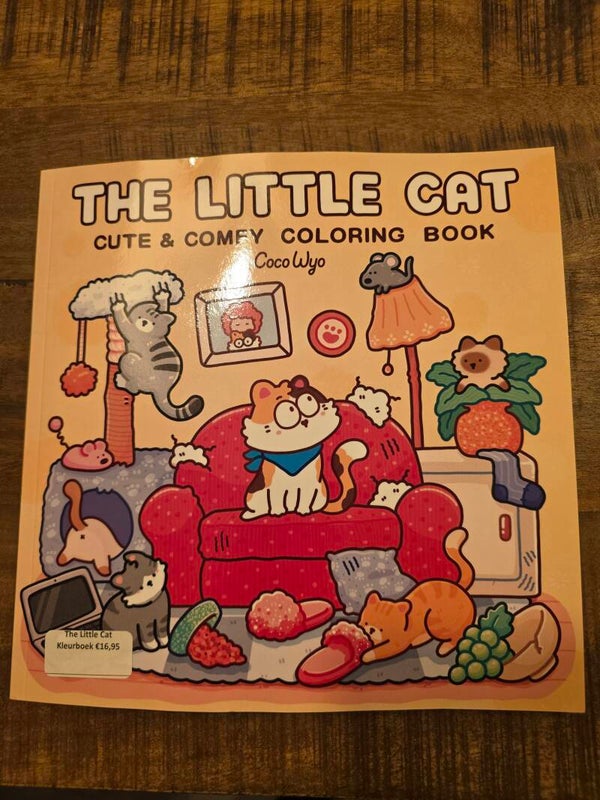 Cozy Colouring - The Little Cat - Coco Wyo