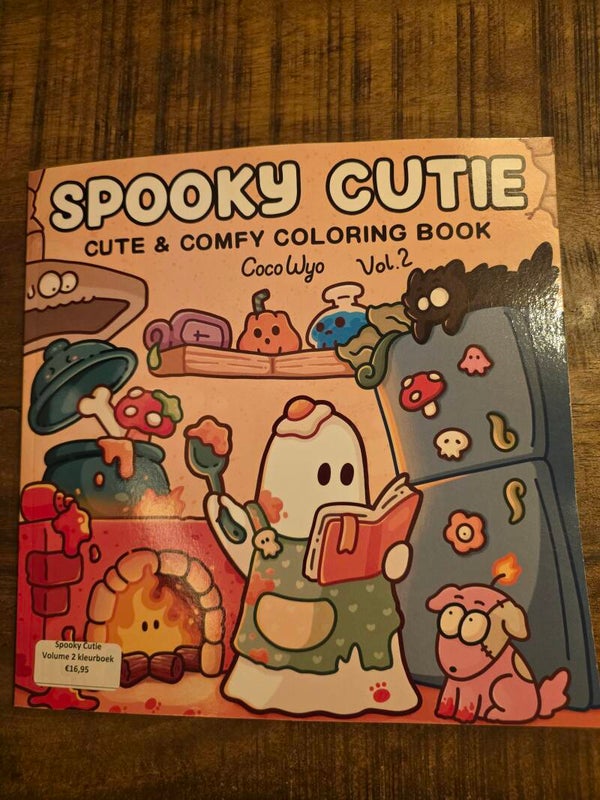 Cozy Colouring - Sppoky Cutie - Coco Wyo