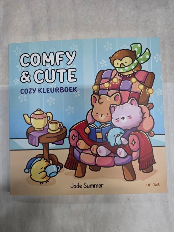 Cozy Colouring - Comfy & Cute - Jade Summer