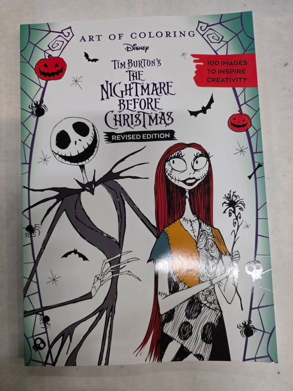 Dusney - Art of Coloring - The Nightmare before Christmas Kleurboek