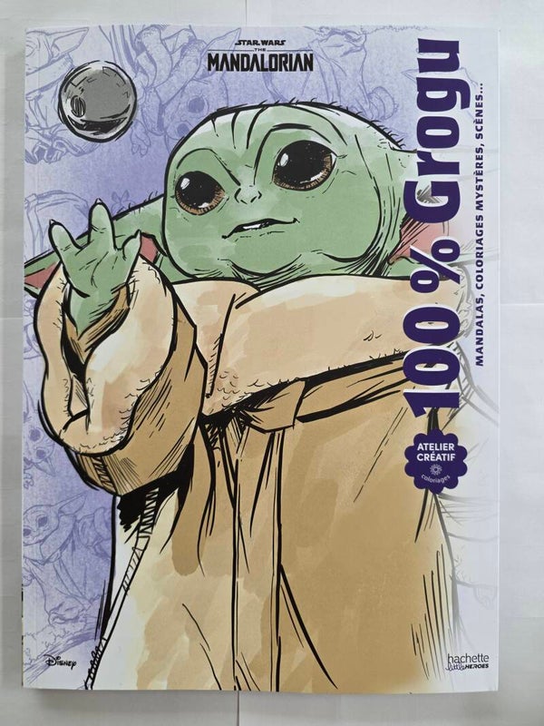Star Wars - 100% Grogu - Mandala's / Mysterie Scenes / Kleuren op Nummer