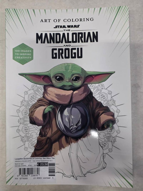 Star Wars - Mandalorian and Grogu Kleurboek
