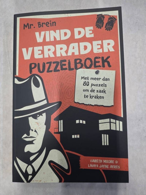 Mr Brein - Vind de Verrader Puzzelboek