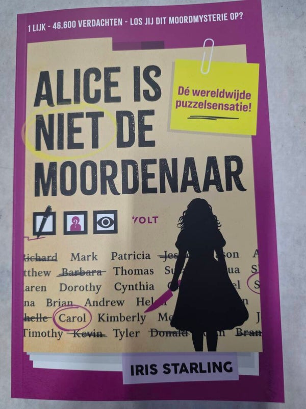 Alice is niet de Moordenaar