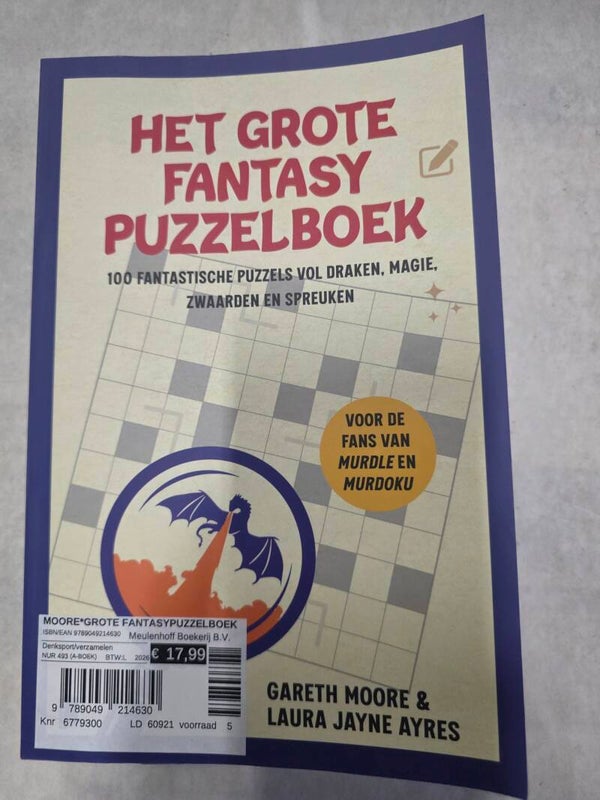 Het Grote Fantasy Puzzelboek