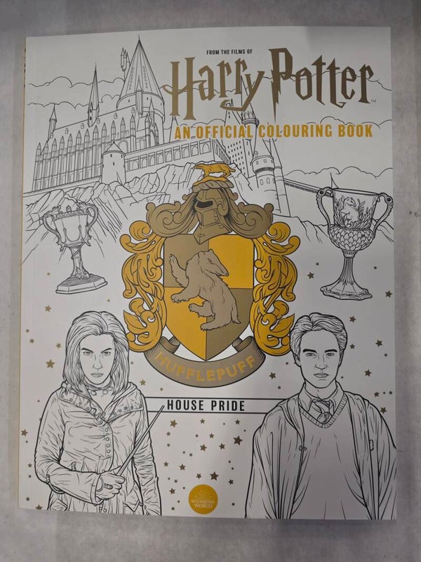 Harry Potter Official Coloring Boek Hufflepuff