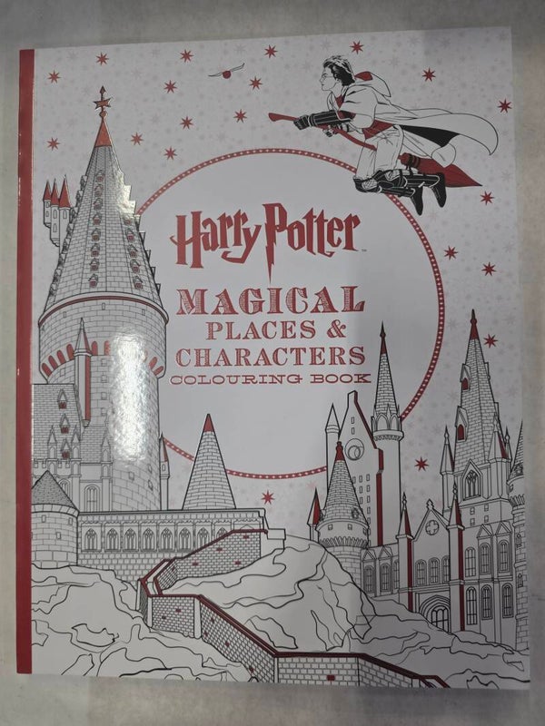 Harry Potter Magical Places & Characters Coloring Boek