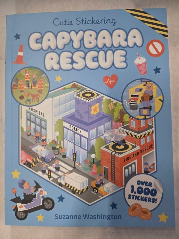 Cutie Stickering Capybara Rescue