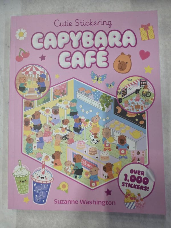 Cutie Stickering Capybara Café