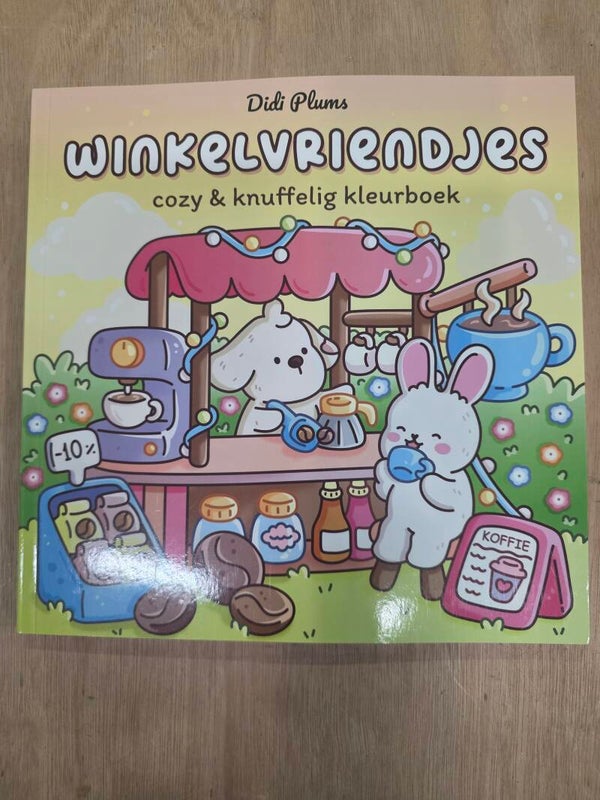 Cozy Coloring- Winkelvriendjes - Didi Plum