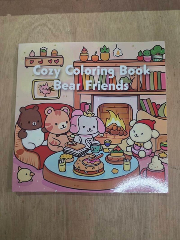 Cozy Coloring - Bear Friends