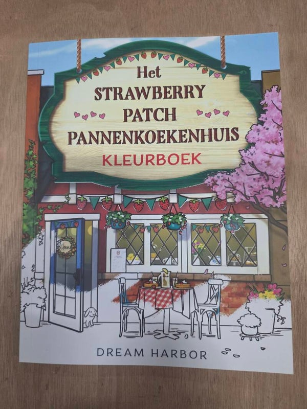 Het Strawberry Patch Pannenkoekenhuis - Kleurboek