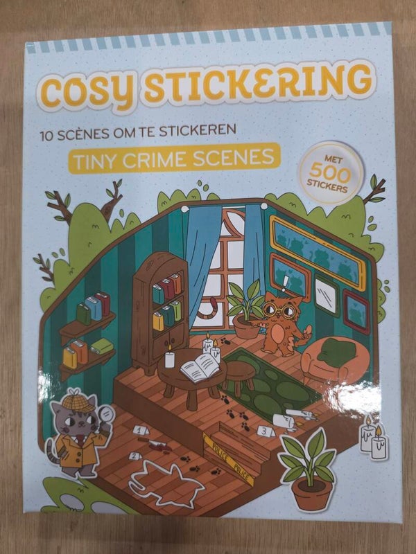 Cosy Stickering - Tiny Crime Scenes