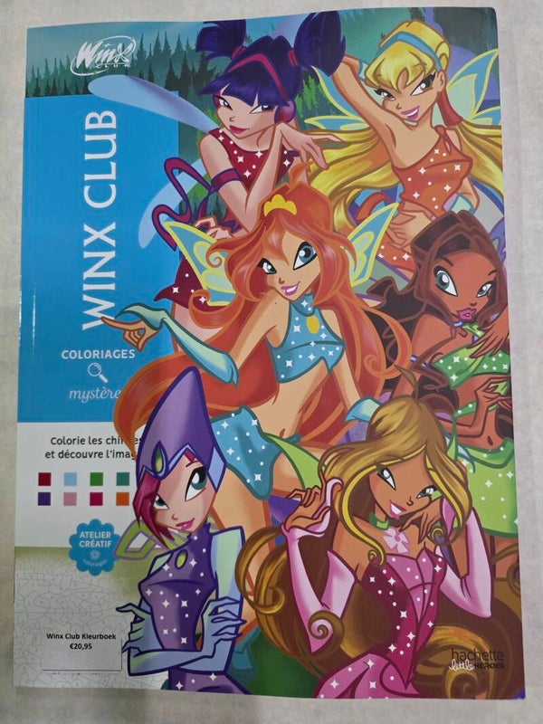 Disney - Kleuren op nummer - Winx Club
