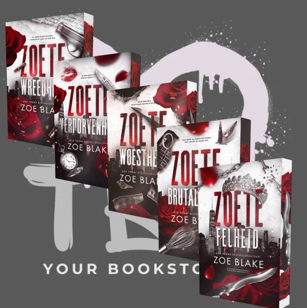 Meedogenloze Obsessie Set - Zoe Blake - Dark Mafia Romance - LIMITED - NL - Alle 5 Delen - 🌶️🌶️🌶️🌶️