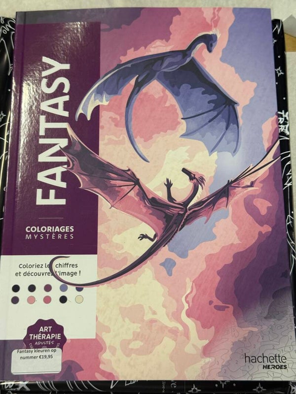Fantasy - Kleuren op Nummer