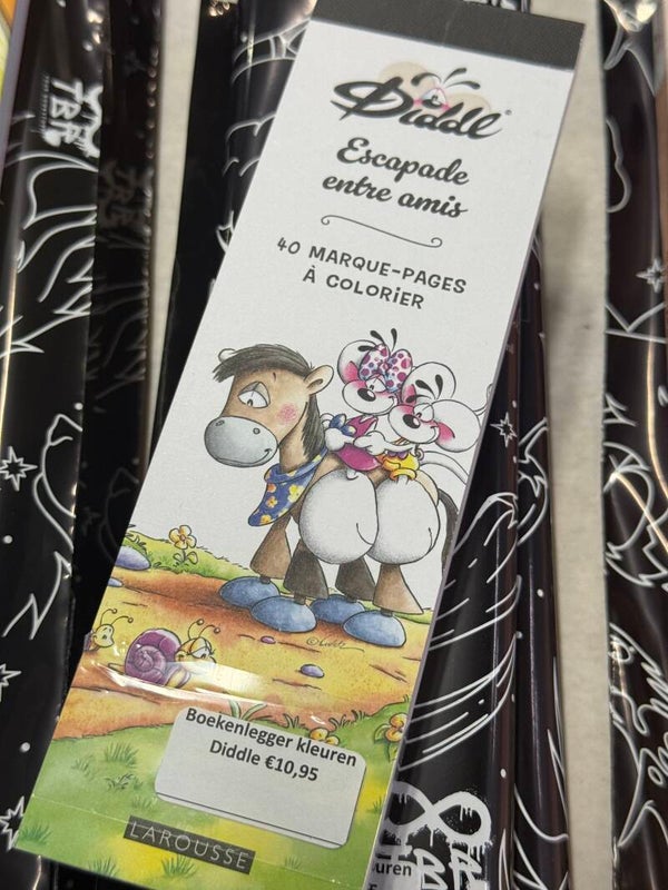 Diddle - Boekenlegger Kleuren