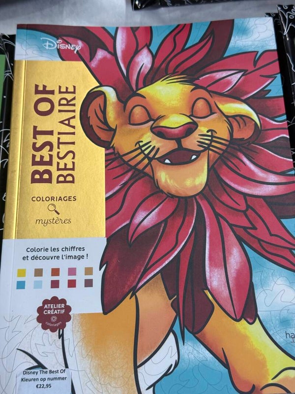 Disney - Kleuren op nummer - The Best of