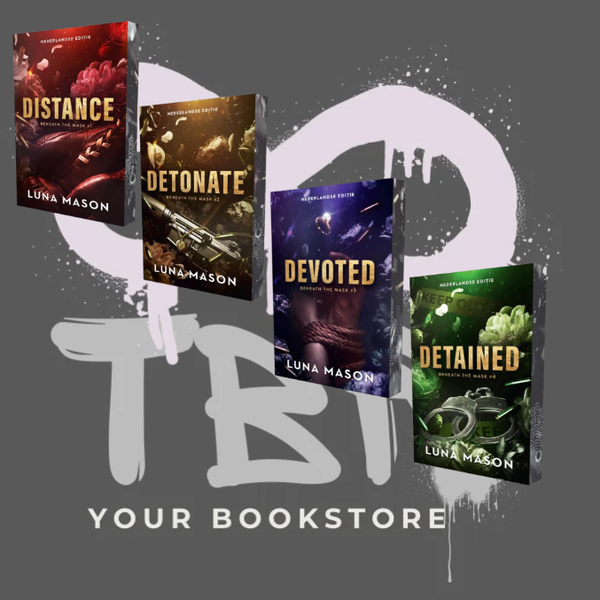 Distance - Detonate - Devoted - Detained Set - Luna Mason - Beneath the Mask Serie - Maffia Dark Romance - NL - 🌶️🌶️🌶️