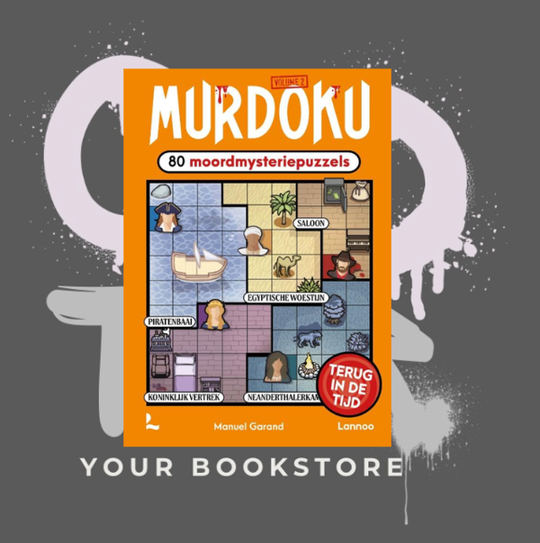 Murdoku 2: Terug in de Tijd -  Manuel Garand - Moordmysteriepuzzels - NL