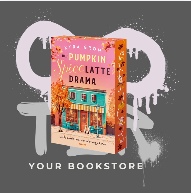 Het Pumpkin Spice Latte Drama - Kyra Groh - Cozy Romance - NL - PRE-ORDER - 🌶️