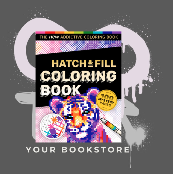 Hatch & Fill -Kleurboek