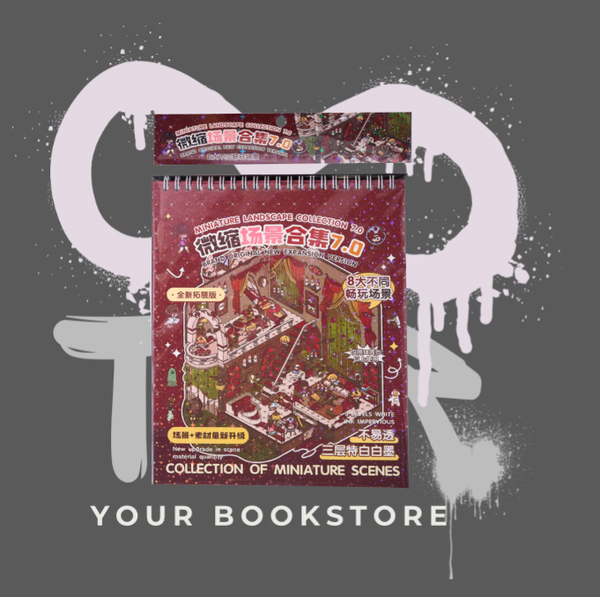 Cozy Stickerboek - Thriller Town 7.0 Miniatuur Scène Stickerboek