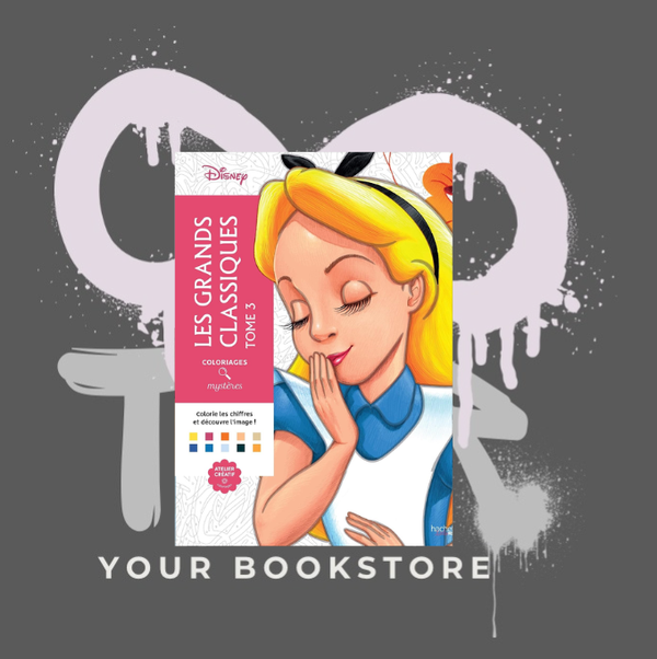 Disney - Kleuren op nummer - Alice in wonderland Classics volume 3