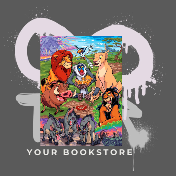 Disney - Kleuren op Nummer - Lion King Poster