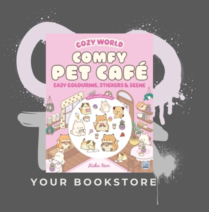 Cozy World - Comfy Pet Café - Kleuren & Stickeren