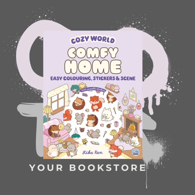 Cozy World - Comfy Home - Kleuren & Stickeren