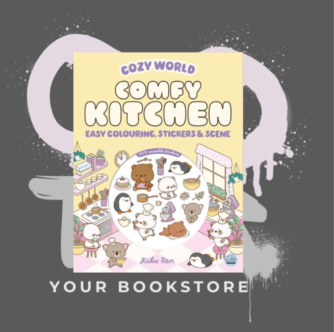 Cozy World - Comfy Kitchen - Kleuren & Stickeren