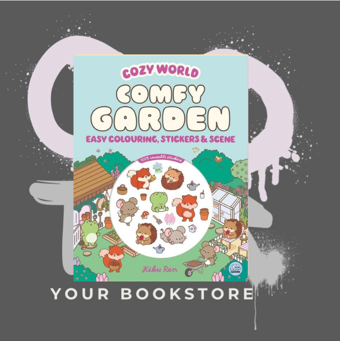 Cozy World - Comfy Garden - Kleuren & Stickeren